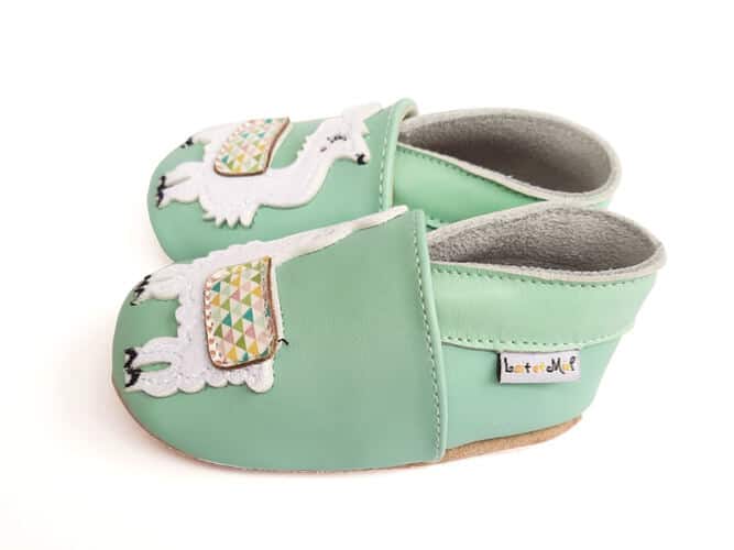Pantofi din piele pentru copii, Lama