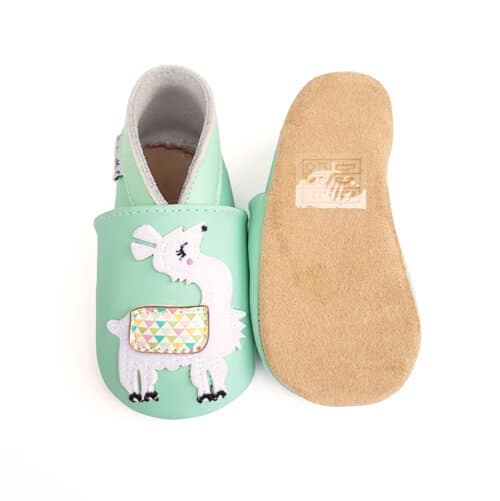 Pantofi din piele pentru copii, Lama
