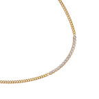 Necklace at the base of the neck AG 925 with zirconia /fashion gifts