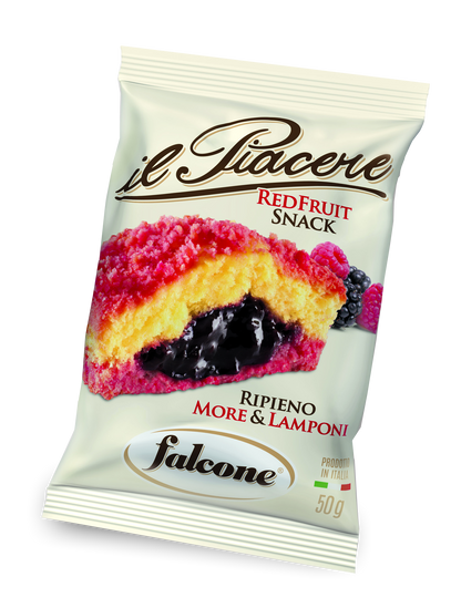 SNACK “Il Piacere” cu fructe rosii – 200g (4x50g)