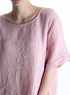 100% linen dress - One size (Large fit)