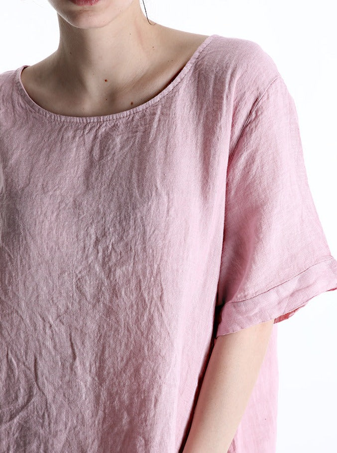100% linen dress - One size (Large fit)