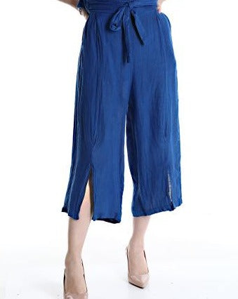 100% linen trousers - One size (Medium fit)