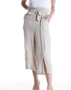 100% linen trousers - One size (Medium fit)