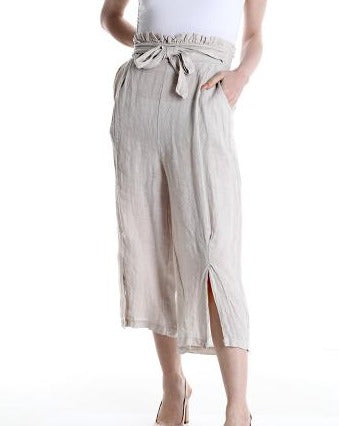100% linen trousers - One size (Medium fit)