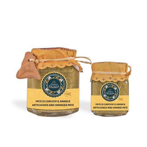 Artichoke pate with oranges
