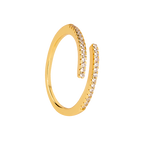 Adjustable 925 silver ring with zirconia /fashion gifts