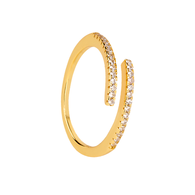 Adjustable 925 silver ring with zirconia /fashion gifts