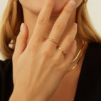 Adjustable 925 silver ring with zirconia /fashion gifts