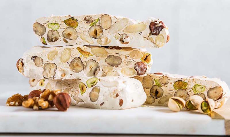 GLUTEN FREE- TORRONCINI MISTI- Soft and crunchy nougat mix, 140g