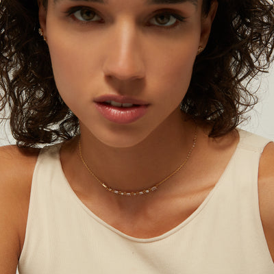 925 silver necklace with zirconia /fashion gifts