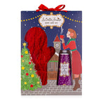 La Belle Femme Noel Hand Care Gift Set with Gloves 