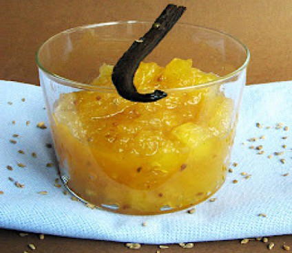 Dulceata de ananas si vanilie de Madagascar, 230g