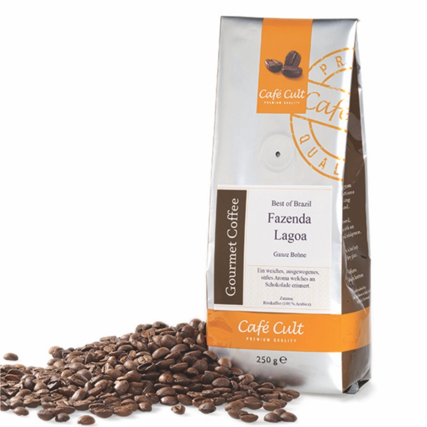 Cafea boabe Best of Brasil “Fazenda Lagoa“, 250 gr /Coffee & tea