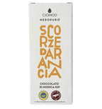 Gluten Free-Modica Chocolate with Orange Peel 100g/ Gluten Free, Milk Free