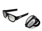 Foldable sunglasses, polarized lenses, unisex/fashion gifts