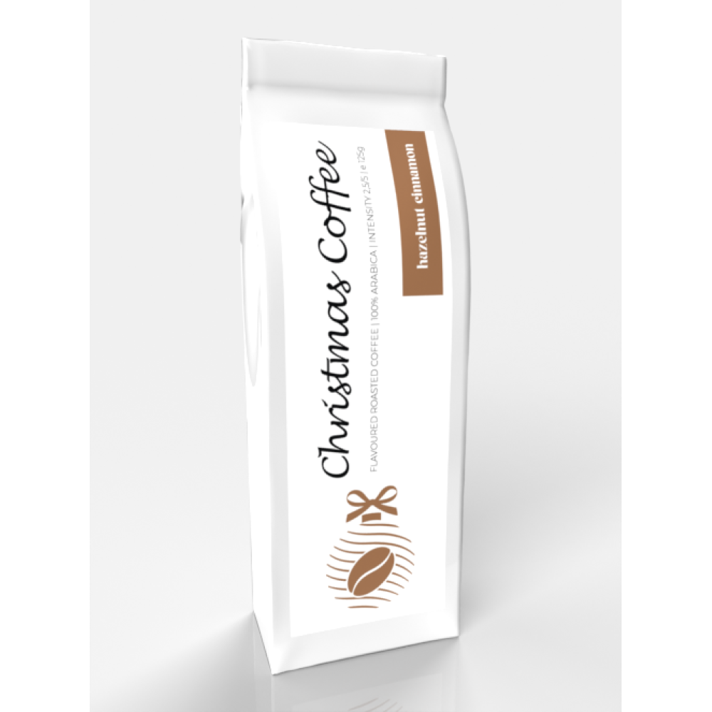 AROMATIZATA- Cafea boabe Hazzelnut Cinnamon, 125 g /Coffee & tea