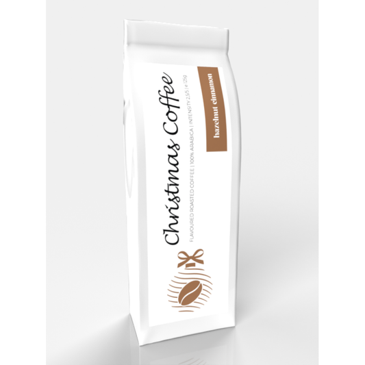 AROMATIZATA- Cafea boabe Hazzelnut Cinnamon, 125 g