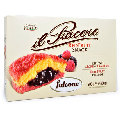 SNACK “Il Piacere” cu fructe rosii – 200g (4x50g)