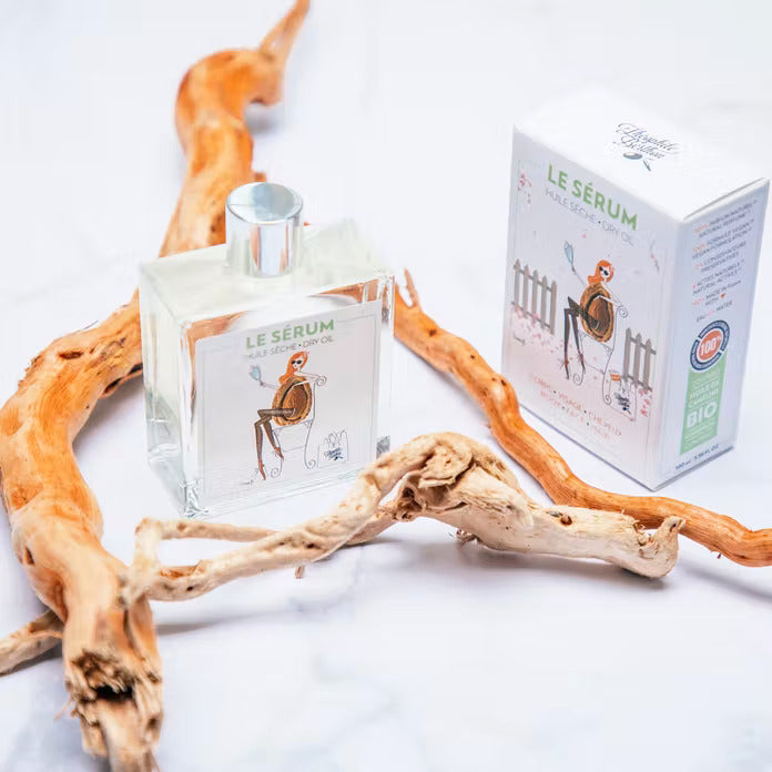 Dry oil for body, face, hair, almond scent, 100ml