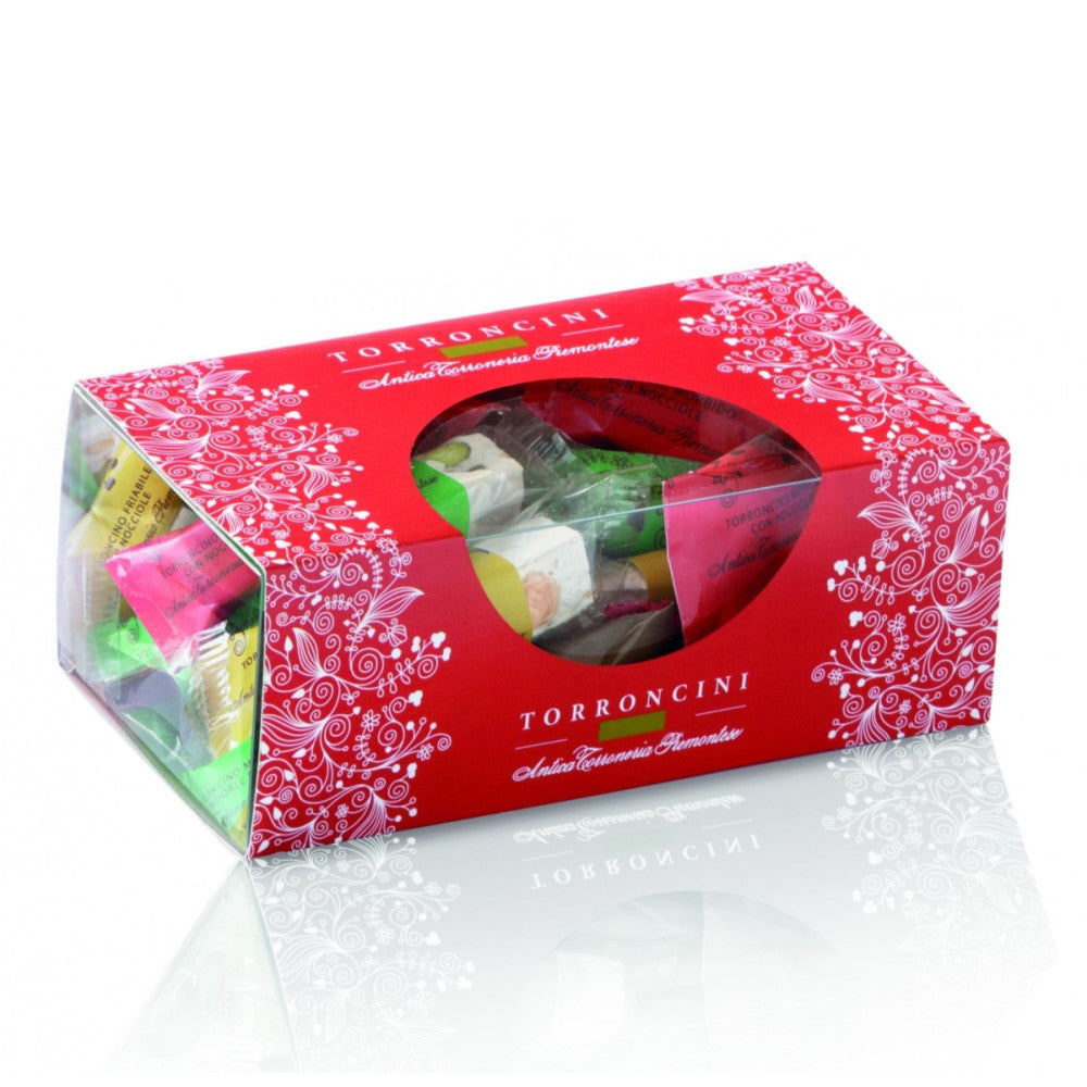 GLUTEN FREE- TORRONCINI MISTI- Soft and crunchy nougat mix, 140g