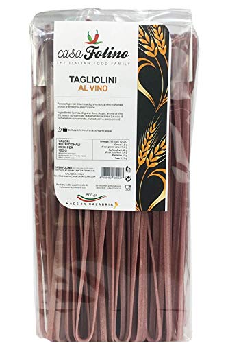 Tagliolini, Pasta de grau dur cu vin, 500g