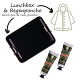 Adventure Collection Set Gel 2in1 hair&amp;body wash 30ml, aftershave balm 30ml, rain poncho (reusable)