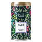 Green &amp; white tea, gourmet edition with raspberries and violets, 85g /Organic
